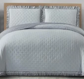 KAPİTONELİ YATAK ÖRTÜSÜ TEK KİŞİLİK LİZBON GRİ thumbnail 2