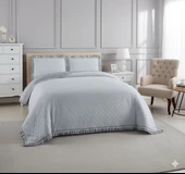 KAPİTONELİ YATAK ÖRTÜSÜ TEK KİŞİLİK LİZBON GRİ thumbnail 1