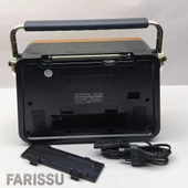 Everton RT-756 Nostaljik Retro Tasarım Radyo - FM/AM/SW 3 Bant, Bluetooth, USB/TF MP3 Çalar - 7