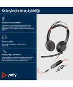 Poly BW 5220 USB-C HS +3.5mmP +USB-C/A - 9