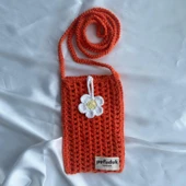 Pofuduk Hanmade Telefon Çantası PPB4 Turuncu thumbnail 6