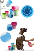 Markafox Köpek Pati Temizleme Aparatı Soft Gentle Kedi Köpek Ayak Yıkama Kupası Kir Temizleyici Silikon Fırça - 3