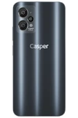 CASPER VIA X30 Platin Antrasit 8GB RAM 128 GB Smartphone thumbnail 3