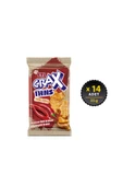 Crax Thins Mexican Chili Aromalı Çeşnili Kraker 35 g x 14 Adet - 3