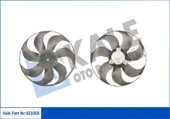 FAN MOTORU PERVANELİ POLO 1.4-1.6 1995-1999 POLO 1.4-1.9TDI 2001CORDOBA-IBIZA 4 1999-2008 180W-384MM 0959455C 6N0959455E 6N0959455P thumbnail 1