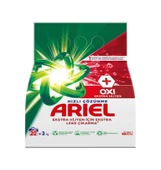 Ariel Oxi Ekstra Hijyen Beyazlara Özel Toz Çamaşır Deterjanı 20 Yıkama 3 KG thumbnail 2