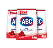 ABC Matik Gül Tutkusu Toz Çamaşır Deterjanı 40 Yıkama 3 x 4 KG thumbnail 2