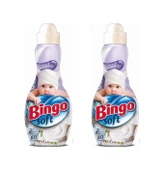 Bingo Soft Konsantre Çamaşır Yumuşatıcısı Sensitive 2 x 1440 ML - 1