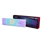 Turbox TR-MK10PD USB Kablolu (Beyaz) Rgb Makro Gaming Mekanik Klavye Puding Tuş Bilek Destekli Blue Switch Mekanik Rainbow Klavye - 2