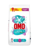 Omo Matik Toz Çamaşır Deterjanı 9kg Beyazlar Ve Renkliler 60 Ykm thumbnail 1