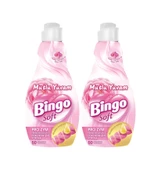 Bingo Soft Çamaşır Yumuşatıcı Konsantre 1440ml Mutlu Yuvam 2li 2'li Set - 1