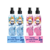 Yumoş Jet Fresh Lilyum 2 x 200 ML + Orkide 2 x 200 ML - 1