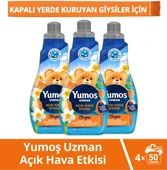Yumoş Extra Açık Hava Etkisi Nergis Çamaşır Yumuşatıcısı 3 x 1200 ML - 1