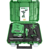 Hais Pro Profesyonel Darbeli Matkap 21 V 4.0 Ah Çift Akülü RB-DB2109 thumbnail 3