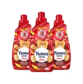 Yumoş Extra Konsantre Canlı Renkler Çamaşır Yumuşatıcısı Amber 3 x 1440 ML - 2