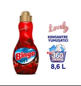 Bingo Soft Konsantre Çamaşır Yumuşatıcısı Lovely 6 x 1440 ML - 3
