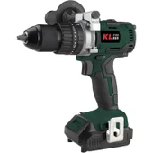 KL Pro  Darbeli KLDM18B-20 18VOLT/2.0AH Li-Ion Çift Akülü Kömürsüz Profesyonel Darbeli Matkap 2 3 Yıl 18 Vo thumbnail 2
