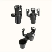 2’si 1 Arada Ayarlanabilir Araç Bardak Tutucu, Genişleyebilir Üst Kısım 3”-6.2”, Şişe Adaptörü, Araba Organizatörü, Daya - 8