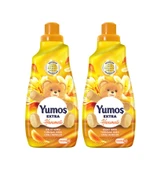 Yumoş Extra Konsantre Çamaşır Yumuşatıcısı Hanımeli 1440 Ml 60 Yıkama 2 Adet - 2