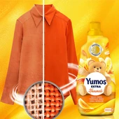 Yumoş Extra Konsantre Çamaşır Yumuşatıcısı Hanımeli 1440 Ml 60 Yıkama 2 Adet - 5