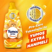 Yumoş Extra Konsantre Çamaşır Yumuşatıcısı Hanımeli 1440 Ml 60 Yıkama 2 Adet - 4
