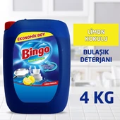 Bingo Limon Kokulu Sıvı Bulaşık Deterjanı 4 KG - 2