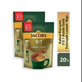 Jacobs 3'ü 1 Arada Gold Yumuşak İçim Karışım Kahve 120'li 10 x 2 Paket thumbnail 2