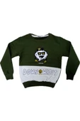 İrem Çocuk Giyim Erkek Çocuk Down Wigit Desenli Sweatshirt - 1