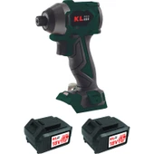 KL Pro  KLDV18BH-50 18V/5.0 Ah 220NM Kömürsüz Şarjlı Torklu Darbeli Vidalama - 1