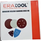 Eratool Cırtlı Delikli Disk Zımpara V125 150 Kum | Kusursuz Pürüzsüzlük | 50 Adet thumbnail 2