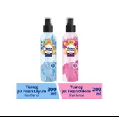Yumoş Jet Fresh Orkide 200 ML + Jet Fresh Lilyum Giysi Spreyi 200 ML - 2