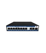 Nova NVC-PSEG0821G 8 Port Poe+ 10-100 Mbps 2 Port 10-100-1000 Mbps Uplink 1 Port SFP Switch 120W thumbnail 2