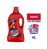 Bingo Renkliler Sıvı Çamaşır Deterjanı 67 Yıkama 2 x 4 L thumbnail 2