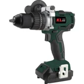 KL Pro  Darbeli KLDM18B-20 18VOLT/2.0AH Li-Ion Çift Akülü Kömürsüz Profesyonel Darbeli Matkap 2 3 Yıl 18 Vo thumbnail 1