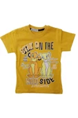 İrem Çocuk Giyim Erkek Çocuk Aslan Desenli T-Shirt - 1