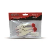 Captain 3567 Cracker Soft 10 CM 3' lü Paket Sahte Silikon Yem  07 thumbnail 3