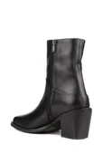 Stato - Siyah Hakiki Deri Topuklu Kadın Bot 25-1581 thumbnail 5