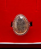 925 Ayar Gümüş ve Pirinç Otantik Kadın Yüzük sy00079 thumbnail 6