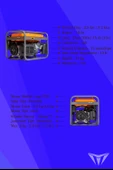 Megasan Power Mpj-4000 4000w 7hp Benzinli Jeneratör Bakır Sargılı - 2