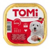 Tomi Köpek Dana Etli Pate Alüminyum Yaş Mama 300gr (Pate) - 1