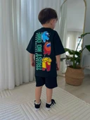 Cg Kids Among Us Erkek Çocuk Şortlu Alt Üst Takım - 4
