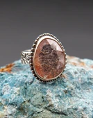 925 Ayar Gümüş ve Pirinç Otantik Kadın Yüzük sy00079 thumbnail 3