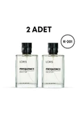 Loris K-201 Frequence Kadın Parfüm 50 ML x 2 Adet - 1