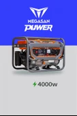 Megasan Power Mpj-4000 4000w 7hp Benzinli Jeneratör Bakır Sargılı - 1