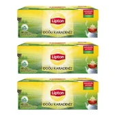 Lipton Doğu Karadeniz Demlik Poşet Çay 48'li 153 G x 3 Adet thumbnail 1