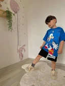 Cg Kids Sonic Baskılı Erkek Çocuk Alt Üst Takım - 4