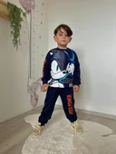Cg Kids Sonic 3 Iplik Erkek Çocuk Alt Üst Süper Tarz Takım - 2