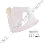 HSGL Motosiklet Motor Alt Rüzgarlık Beyaz CG Uyumlu Dayanıklı Alt Koruma Parçası - 1