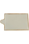 Mu Art Ahşap Porland 04alm001690 Seasons Peynir Tabağı, Porselen - 1