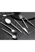 Porland Virgo Mat Çatal Kaşık Bıçak Takımı 84 Parça 12 Kişilik - 2